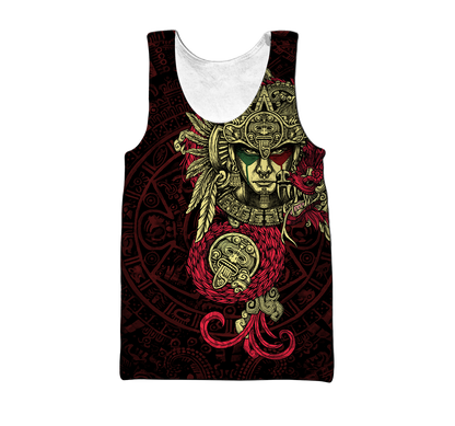 Aztec Mexican 3D All Over Printed Unisex Shirts DQB13072101