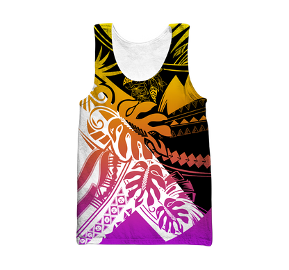 Amazing Polynesian Frangipani Unisex Deluxe Hoodie ML