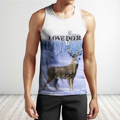 Love Deer 3D All Over Printed Shirts MH12122001CL