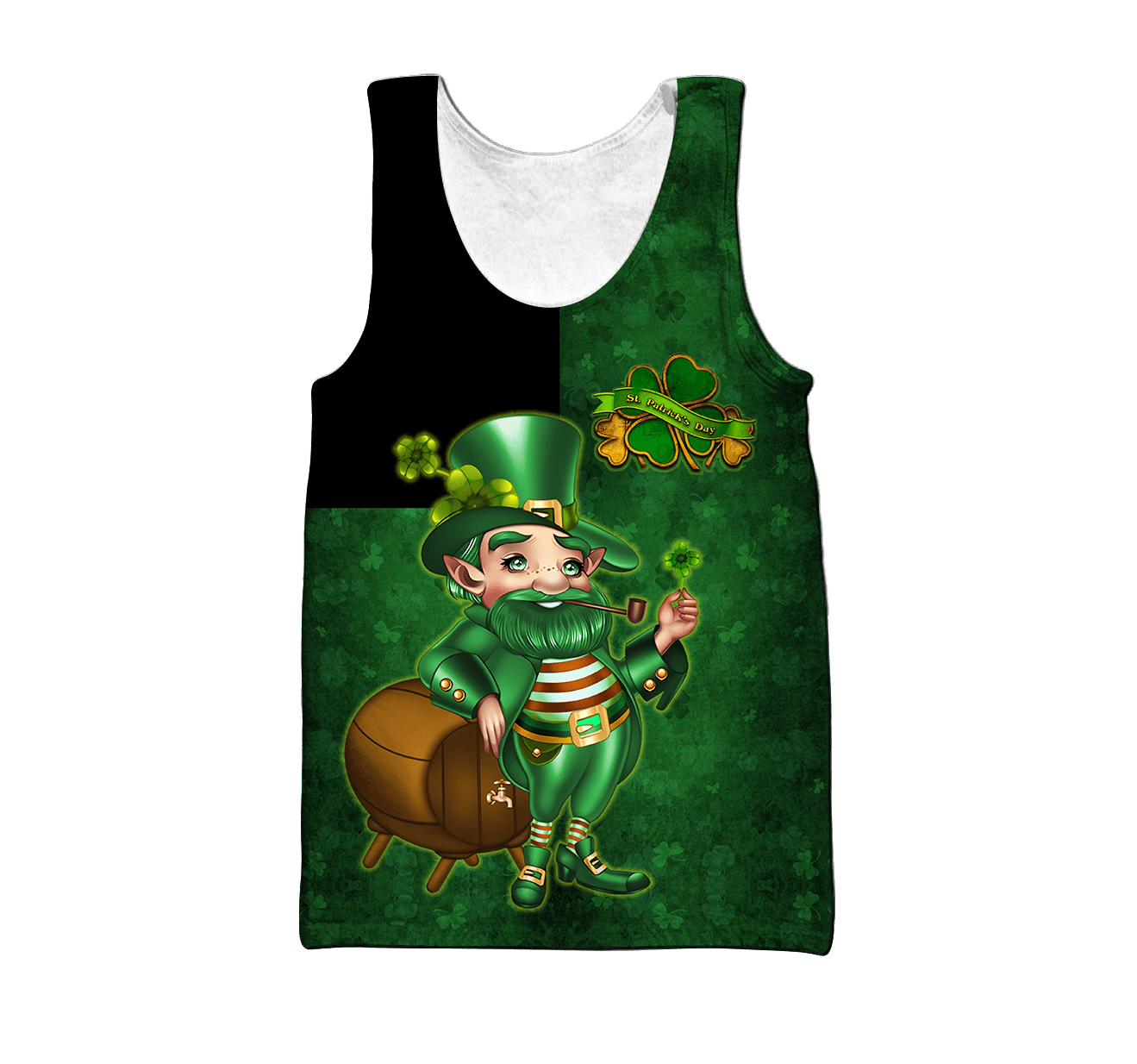 Irish 3D All Over Printed Unisex Shirts Saint Patrick's Day Shamrock