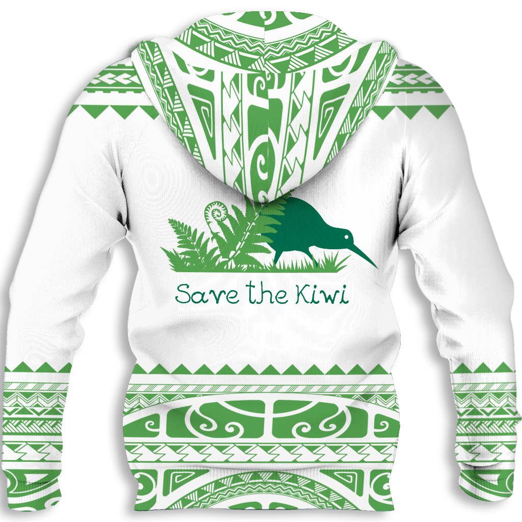 Save the Kiwi ZipHoodie HC2401 - Amaze Style™-Apparel