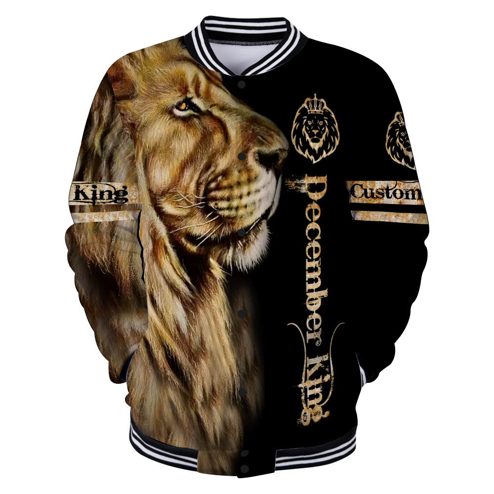 Custom Name December King 3D All Over Printed Unisex Shirts