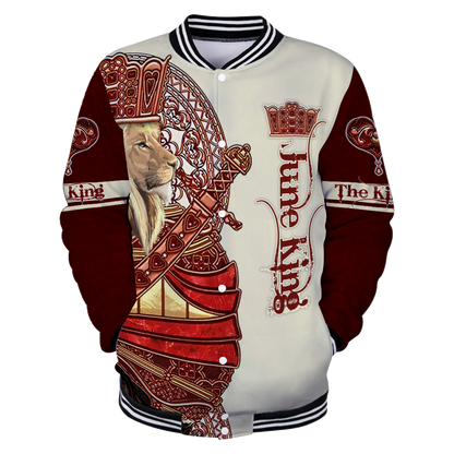 June King Lion 3D All Over Printed Unisex Shirts