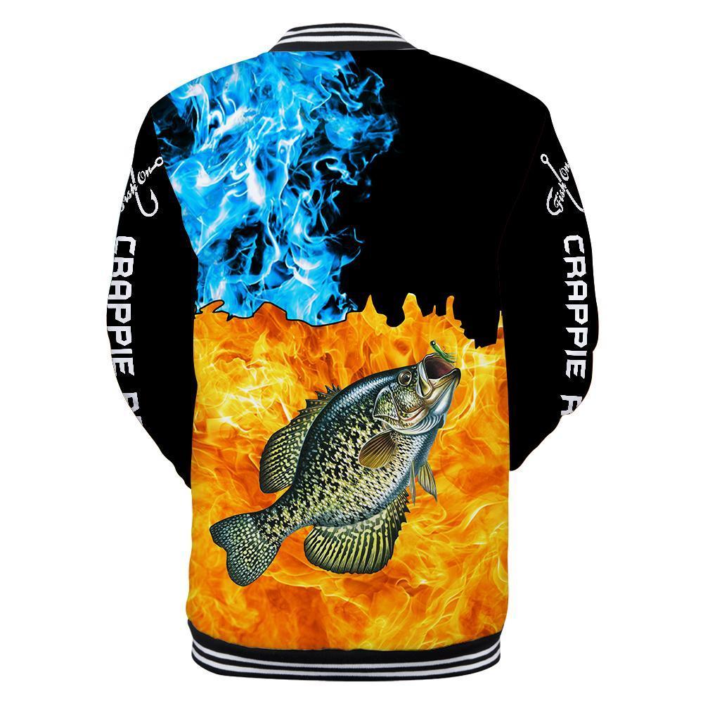 Fish reaper - Crappie on fire all over printed shirts for men and women HC5507 - Amaze Style™-Apparel