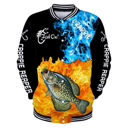 Fish reaper - Crappie on fire all over printed shirts for men and women HC5507 - Amaze Style™-Apparel