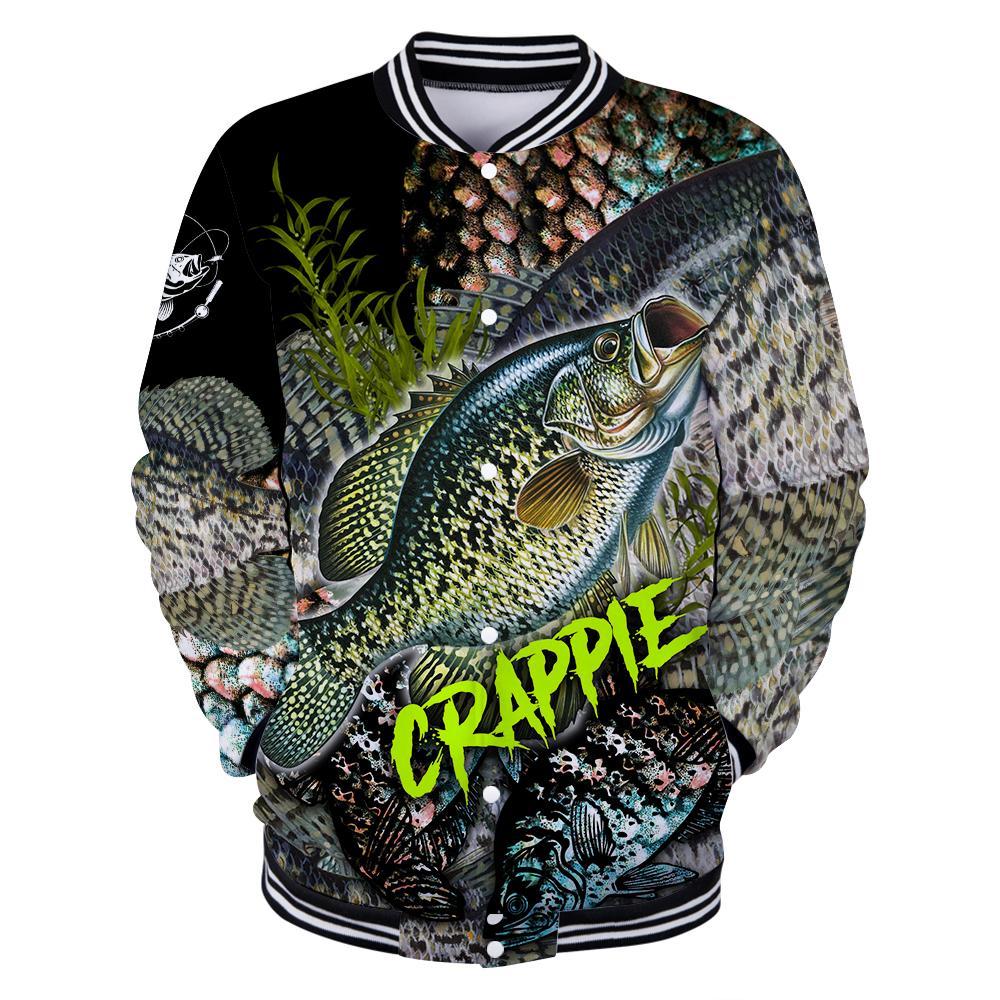 Crappie Fishing on skin 3D all over shirts for men and women TR061201 - Amaze Style™-Apparel