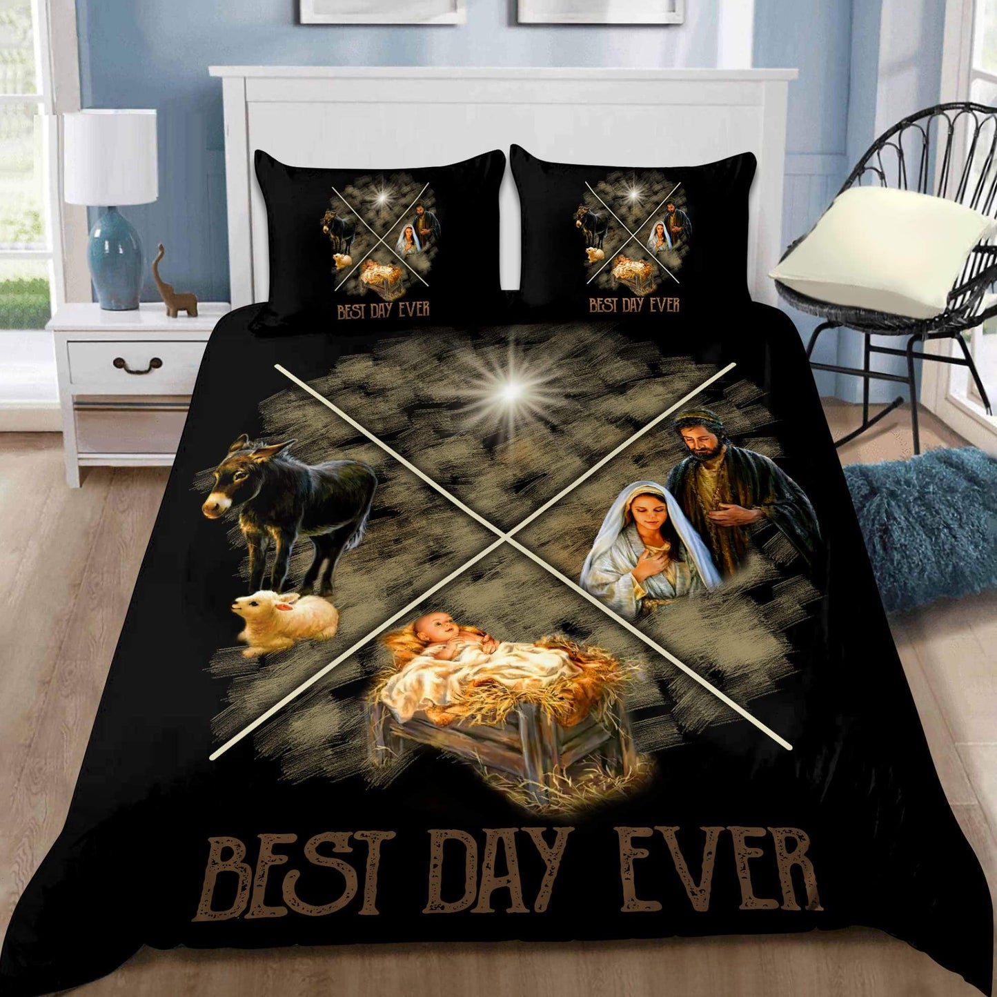 Premium Jesus 3D All Over Printed Bedding Set HV