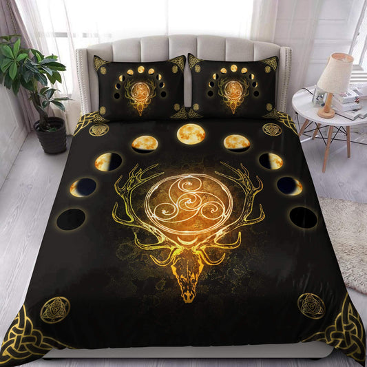 Premium Deer Wicca All Over Printed Bedding MEI