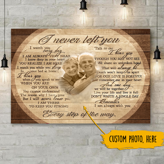 I Never Left You Canvas Best Gift For Couple Home Decor