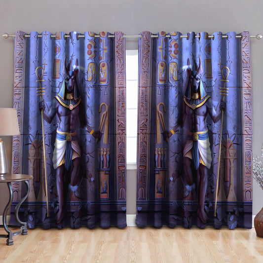 Egypt 3D All Over Printed Window Curtains