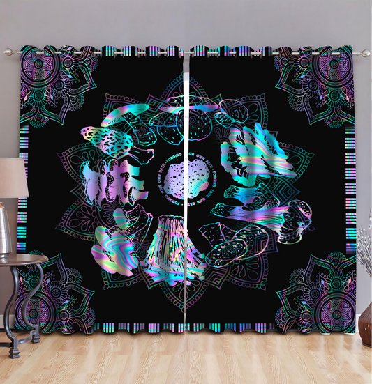 Mushroom Window Curtains