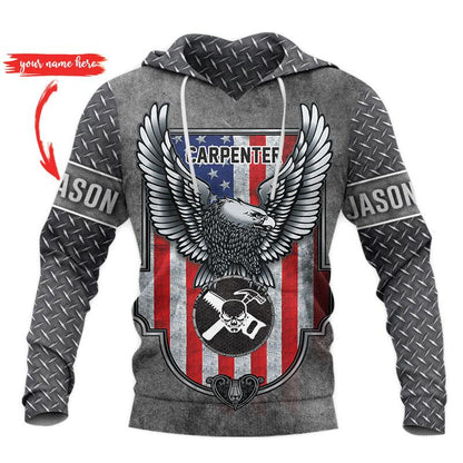 Personalized Name Carpenter 3D All Over Printed Unisex Shirts Ver 3