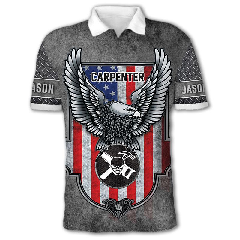 Personalized Name Carpenter 3D All Over Printed Unisex Shirts Ver 3