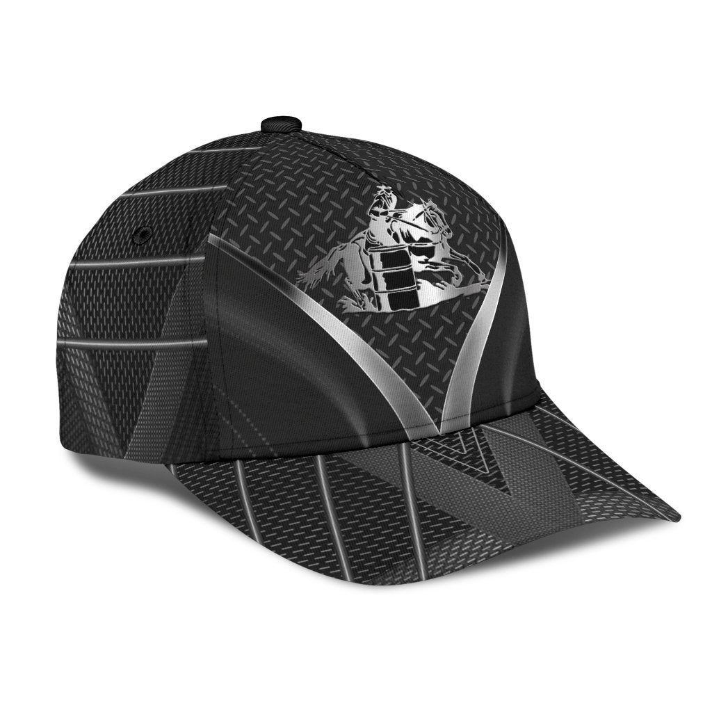 Personalized Name Rodeo Classic Cap Barrel Racing Metal Pattern