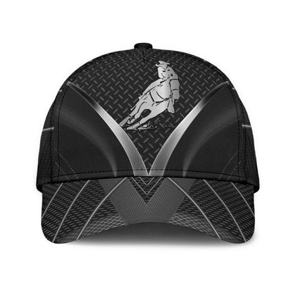 Personalized Name Rodeo Classic Cap Barrel Racing Metal Pattern