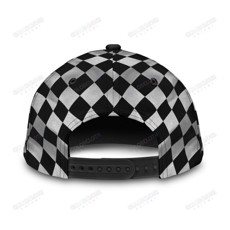 Personalized Name Biker Classic Cap Skull Rider