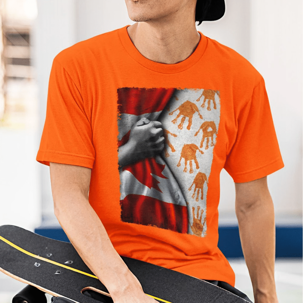 Every Child Matters T-Shirt Canada Flag Orange Shirt Child Merchandise
