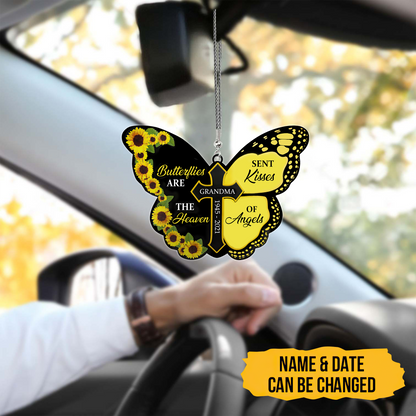 Butterflies Are The Heaven Sent Kisses Of Angles 3D Printed Hanging Ornament SN22092102