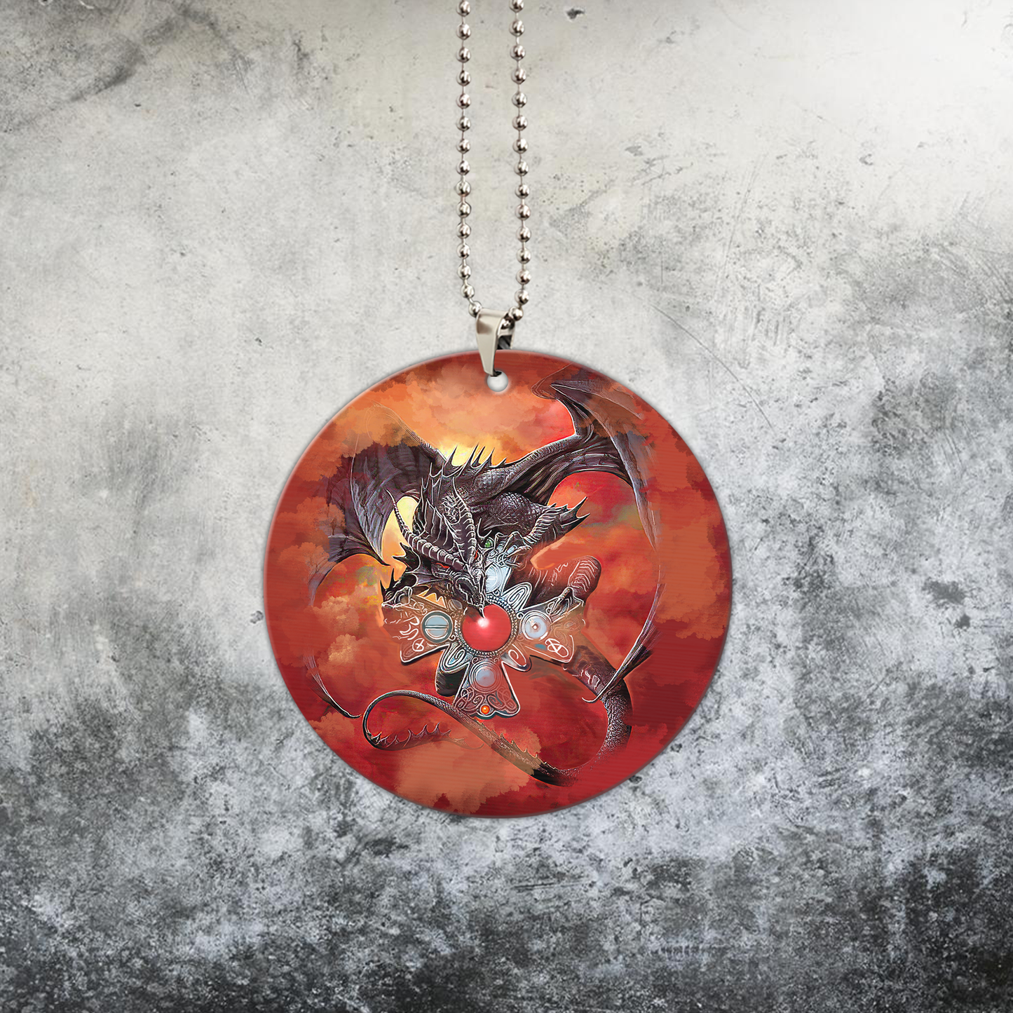 Gothic Dragon Unique Design Car Hanging Ornament