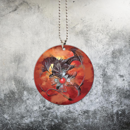 Gothic Dragon Unique Design Car Hanging Ornament