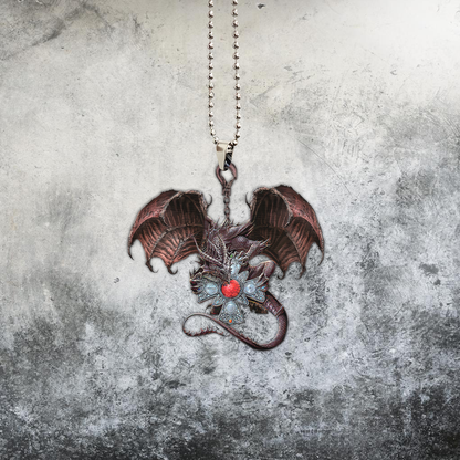 Gothic Dragon Unique Design Car Hanging Ornament