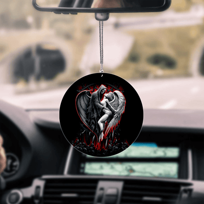 Skull and Beauty Unique Design Car Hanging Ornament