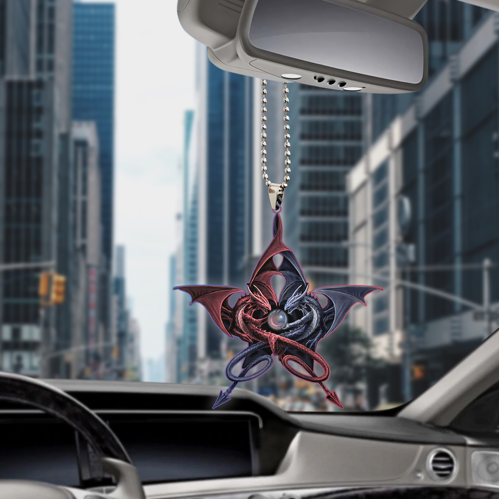 Star Couple Dragon Unique Design Car Hanging Ornament