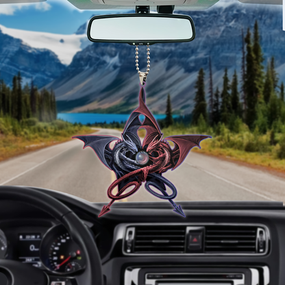 Star Couple Dragon Unique Design Car Hanging Ornament