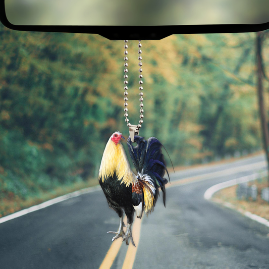 Rooster Unique Design Car Hanging Ornament SN19042103