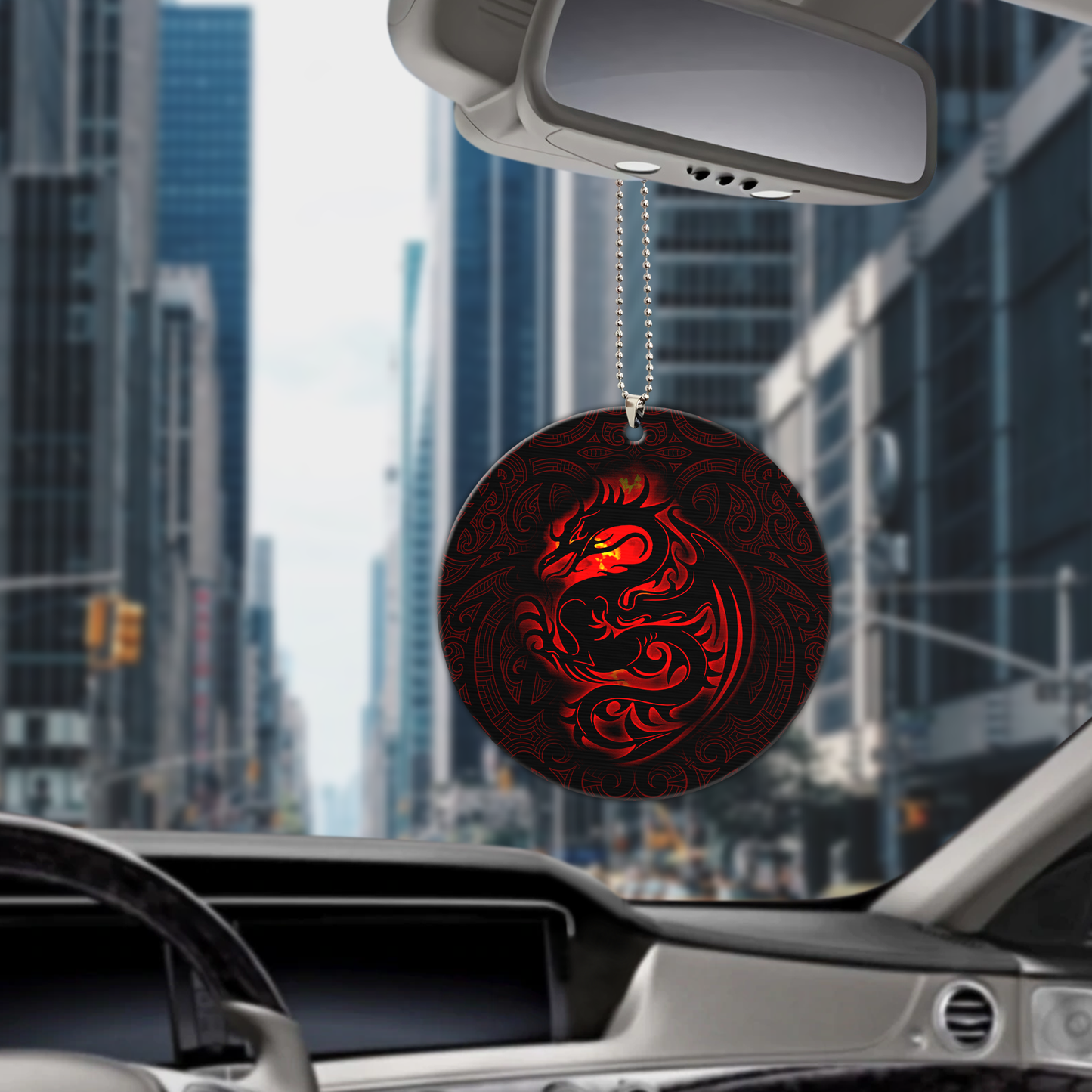 Tribal Dragon Unique Design Car Hanging Ornament