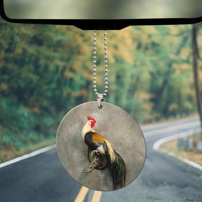 Rooster No 11 Unique Design Car Hanging Ornament