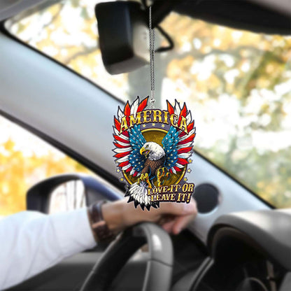 American No4 Unique Design Car Hanging Ornament