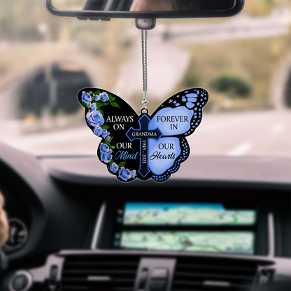 Always On Our Mind Forever In Our Hearts Stay 3D Printed Hanging Ornament SN25092103
