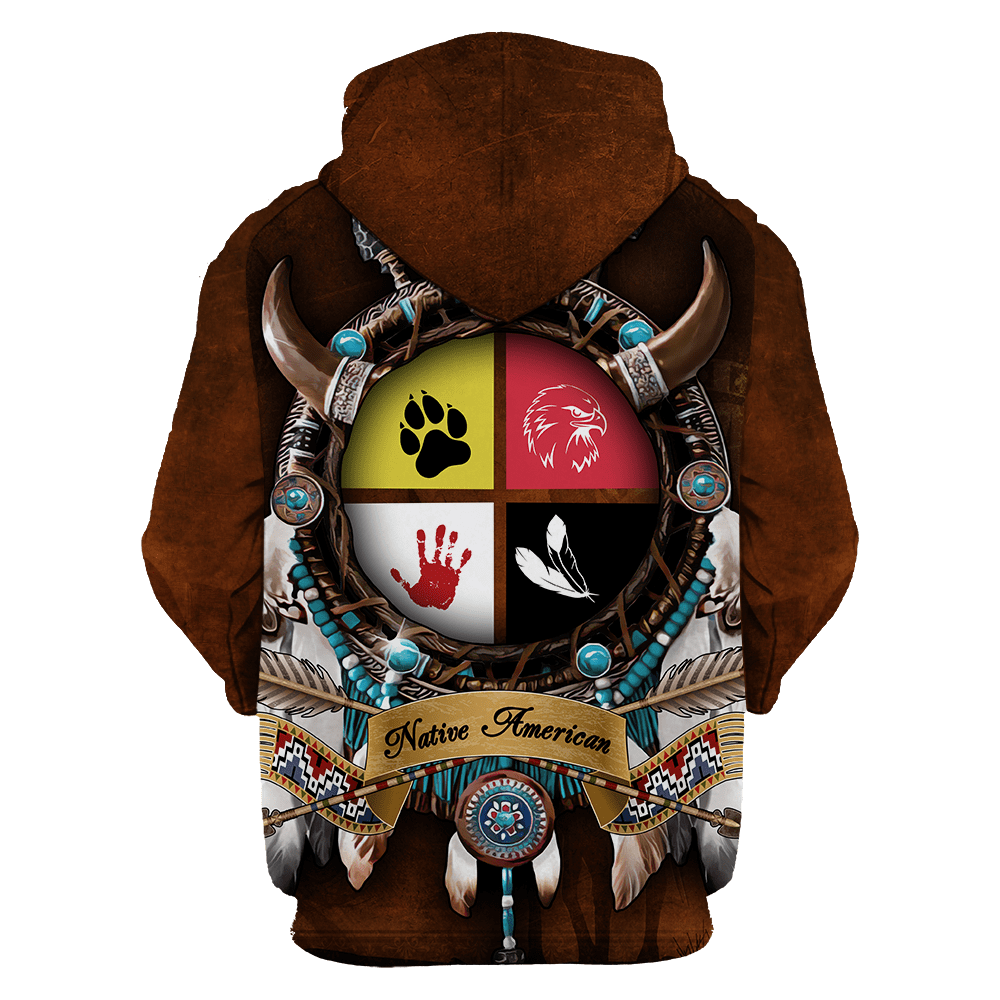 Native American 3D All Over Printed Unisex Shirts
