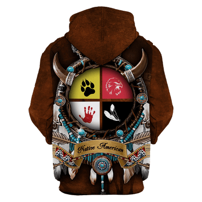 Native American 3D All Over Printed Unisex Shirts
