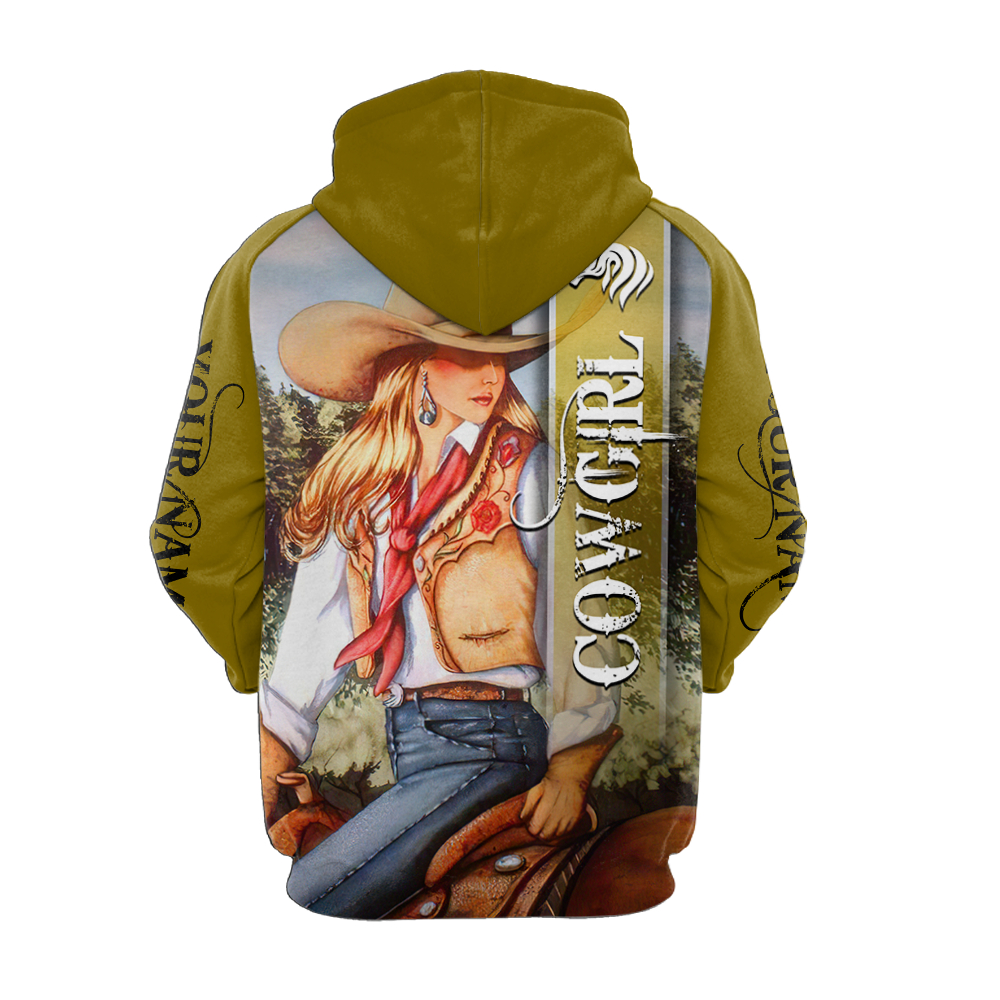Cowgirl Customize 3D All Over Printed Shirts VP19122008XT