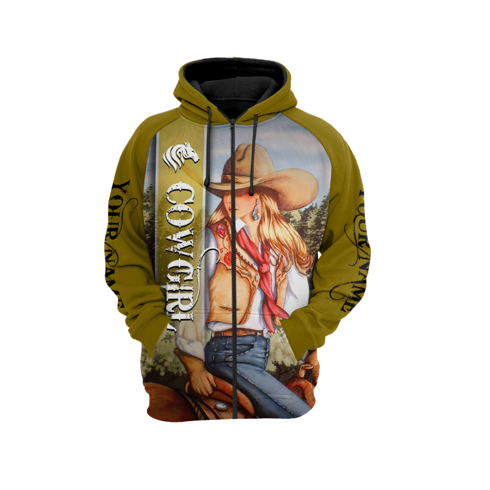 Cowgirl Customize 3D All Over Printed Shirts VP19122008XT
