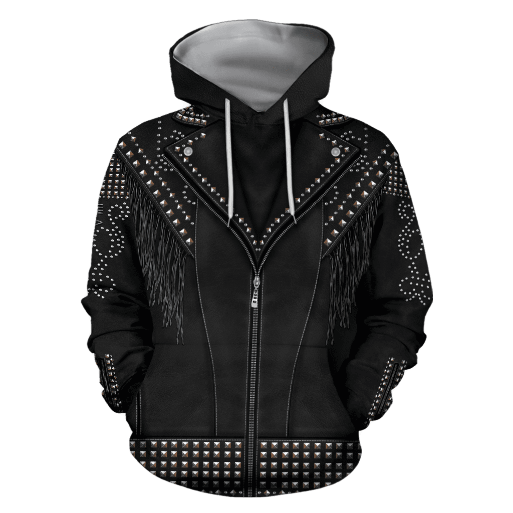 Cowboy Jacket No22 Cosplay 3D Over Printed Unisex Deluxe Hoodie ML
