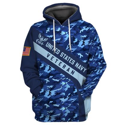 Premium Unique U.S Air Force Veteran Polo All Over Printed Personalized Shirt