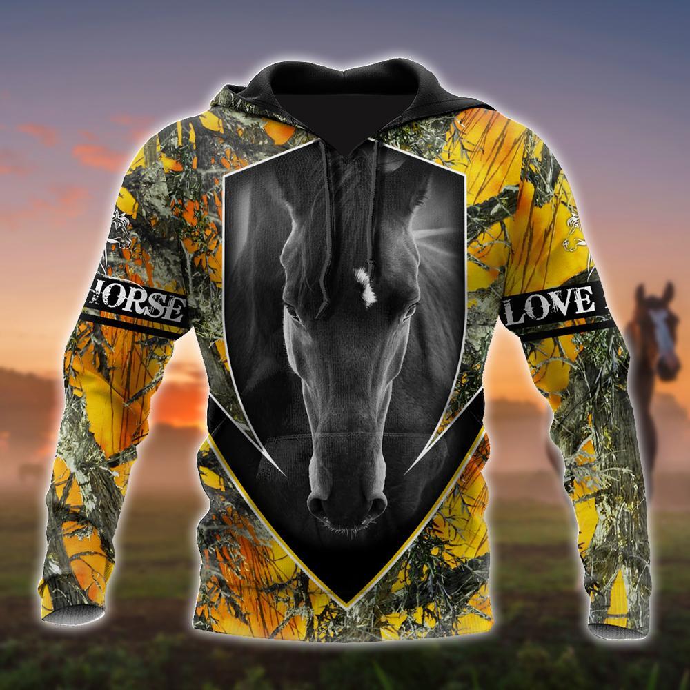 Love Horse 3D All Over Printed Shirts For Men And Women TR1912202CL