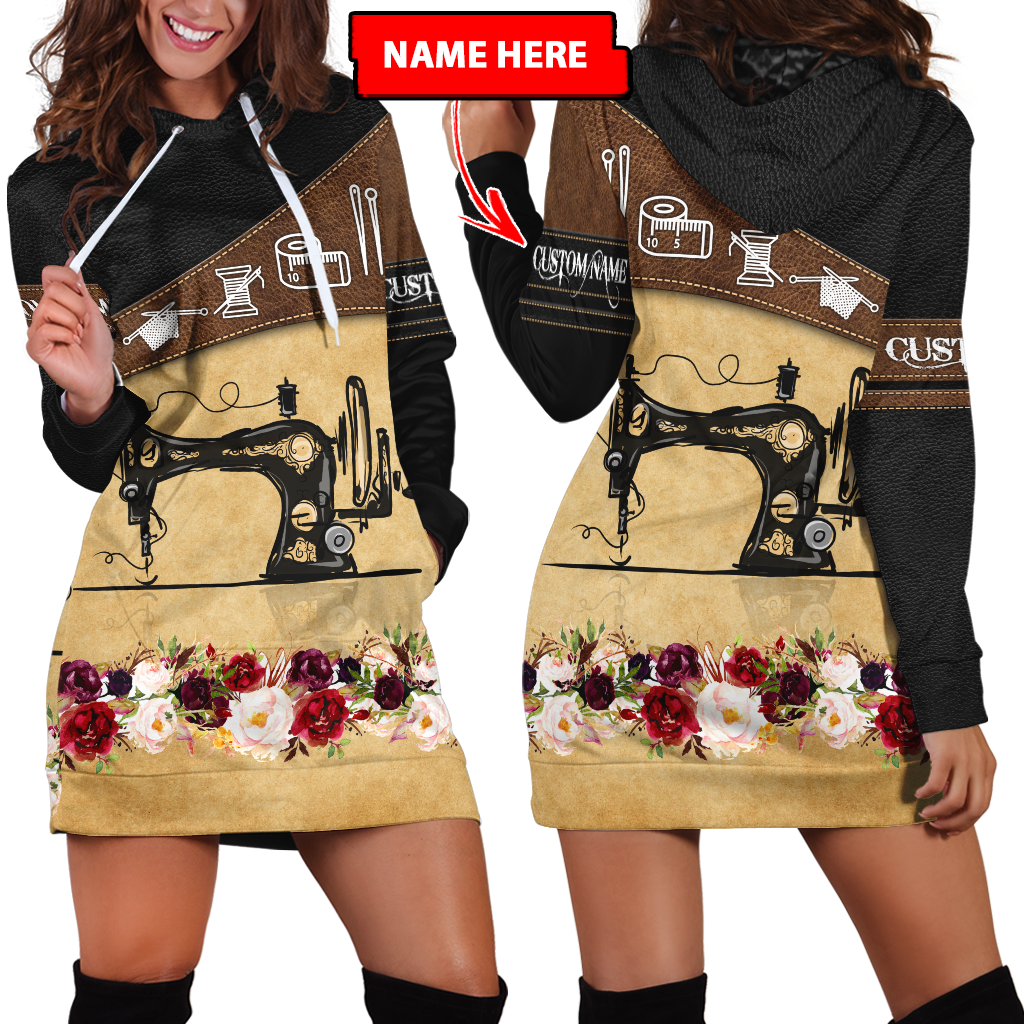 Personalized Name Sewing machine 3D All Over Printed Shirts