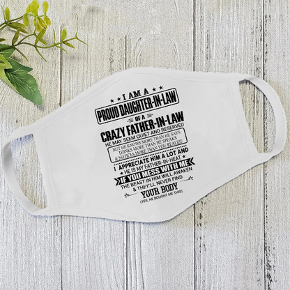 Dog Face Mask White HG