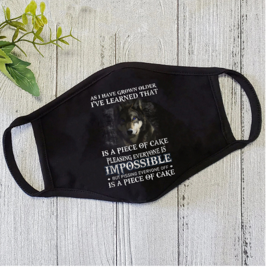 Wolf Face Mask ML