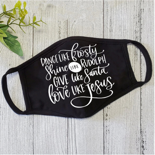 Love Like Jesus Face Mask TQH