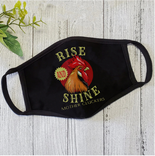 Rooster Face Mask ML
