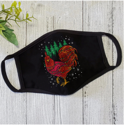 Rooster Face Mask ML