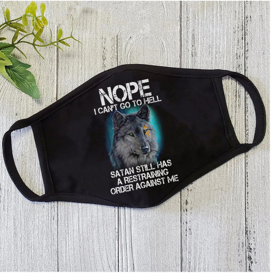 Wolf Face Mask ML