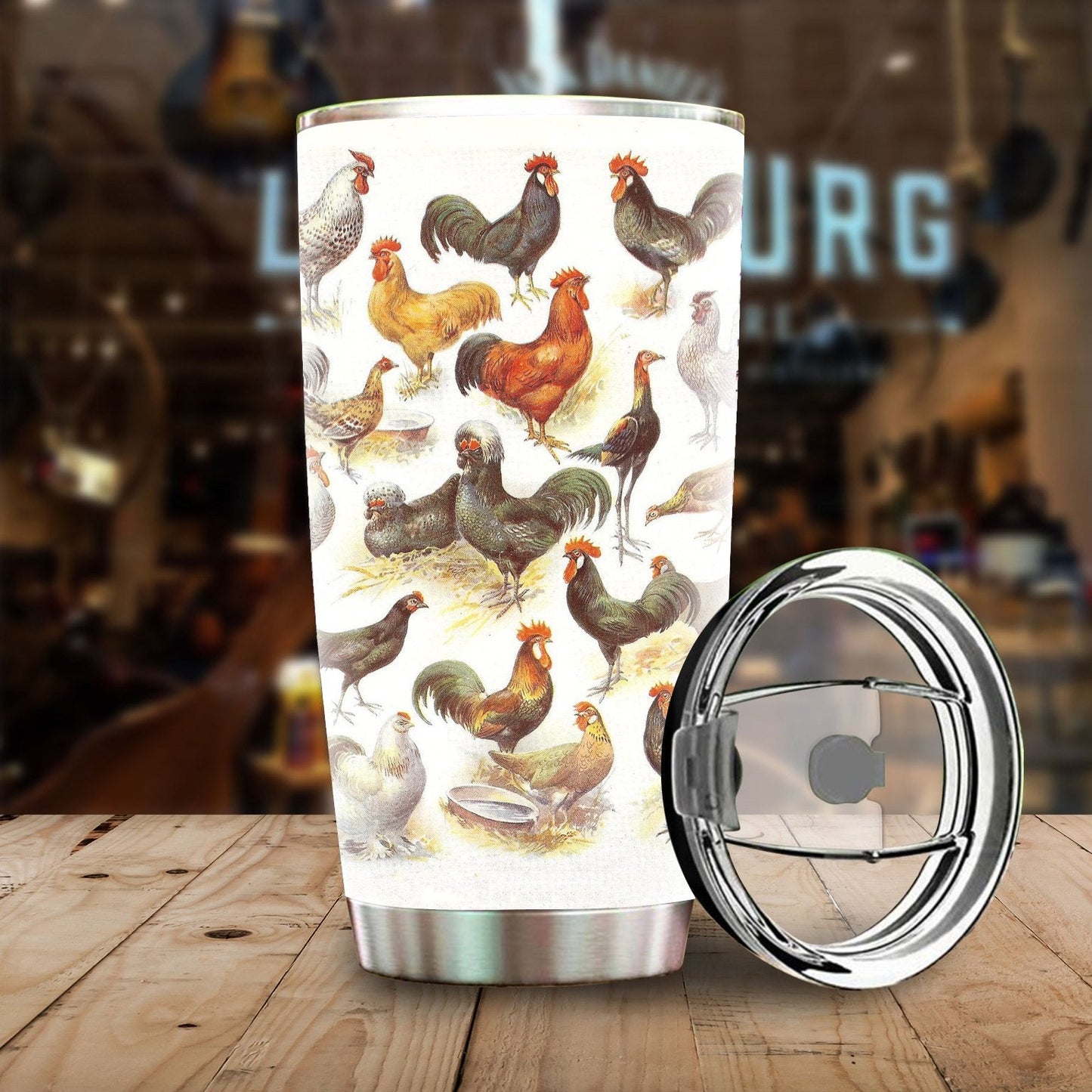 Chicken Breeds Stainless Steel Tumbler 20Oz