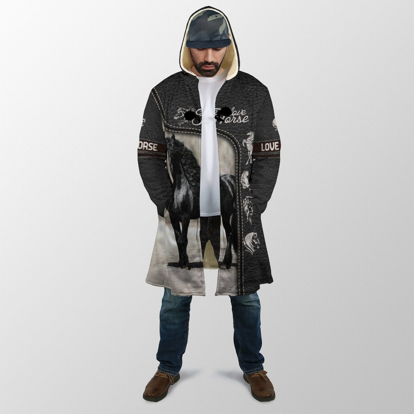 Love Horse 3D All Over Printed Shirts TA040401 - Amaze Style™-Apparel