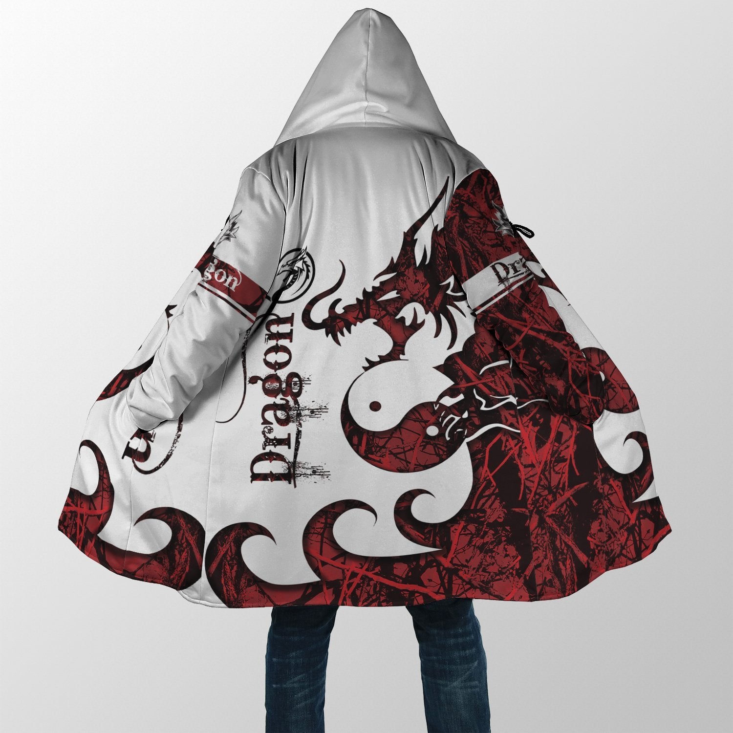 3D Tattoo and Dungeon Dragon Hoodie Coat for Men and Woman NM050932-Apparel-NM-Hooded Blanket-S-Vibe Cosy™